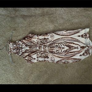 Sleeve less Sequin Dress